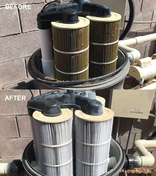 Filter Cleaning in Las Vegas.
