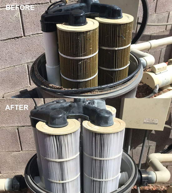 Pool Filter Cleaning in Las Vegas