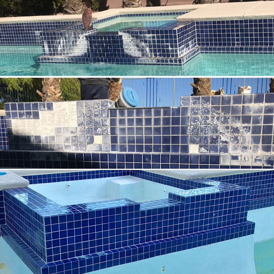 pool tile cleaning in Las Vegas