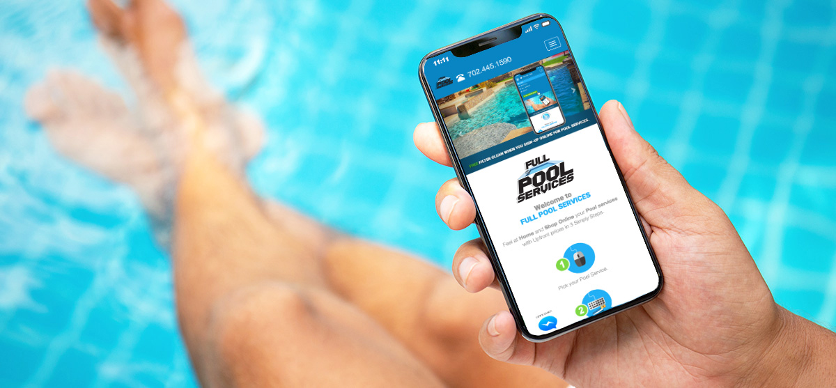 Order online pool service in Las Vegas